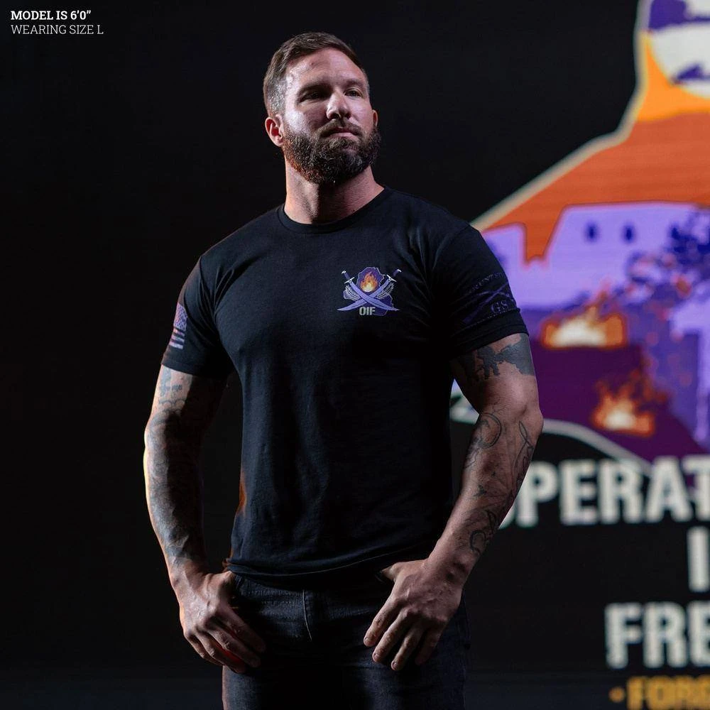 OIF - Forged In Fire T-Shirt - Black 4 OIF - Forged In Fire T-Shirt - Black - Image 2