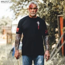 Boogeyman T-Shirt - Black -Fashion Trend Clothing Store Model Info Poster 2000x2000 GS5786Boogeyman Black 1