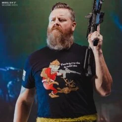 Operator Grinch T-Shirt - Black -Fashion Trend Clothing Store Model Info Poster 2000x2000 GS5844OperatorGrinch