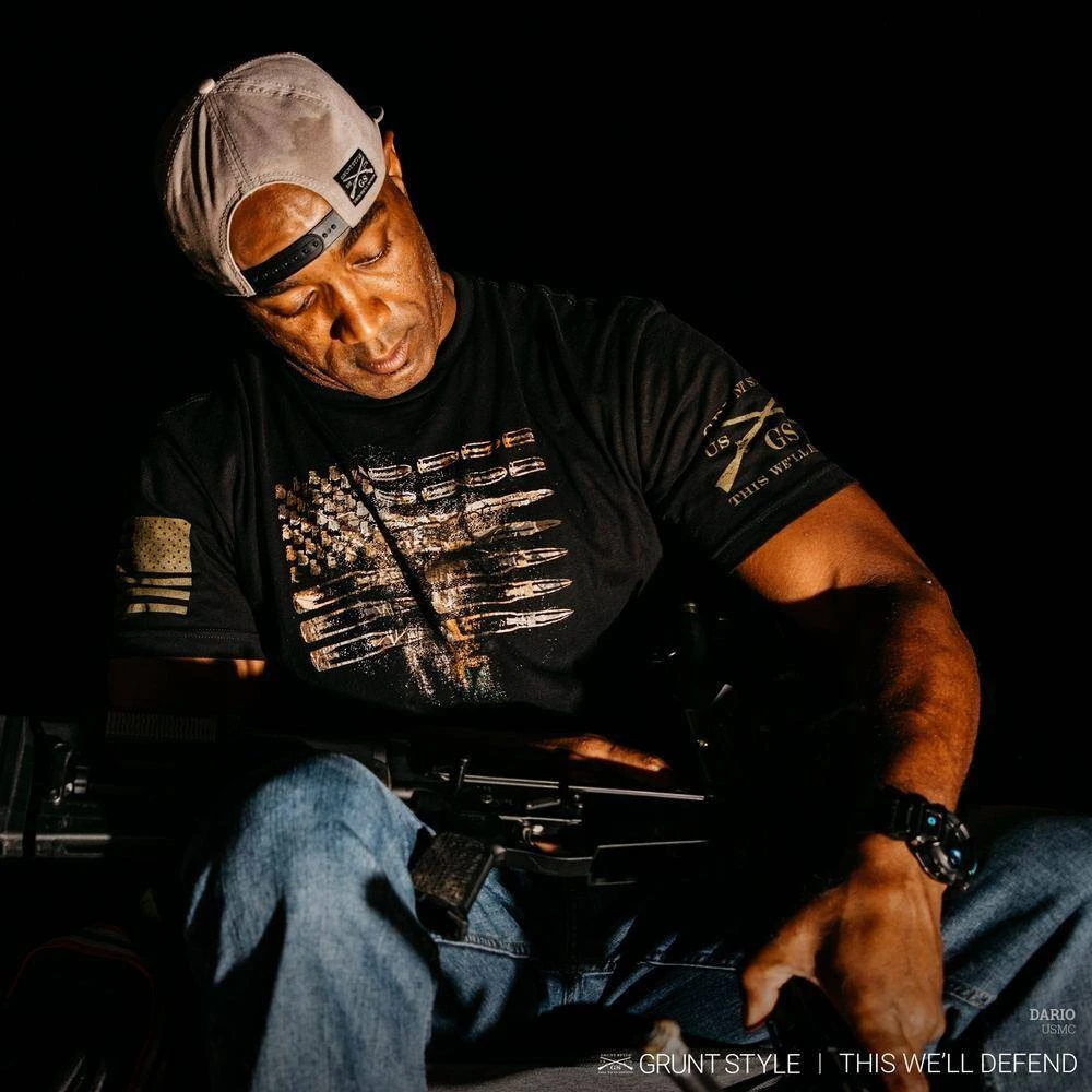 Realtree Edge® Ammo Flag T-Shirt - Black 4 Realtree Edge® Ammo Flag T-Shirt - Black - Image 2