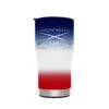 Accessories 20oz Stainless Steel Tumbler W/ Bottle Opener - Red, White, & Blue -Fashion Trend Clothing Store Web Ready 2000x2000 GS4594 GSRWB Tumbler 20oz Front