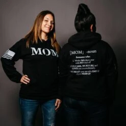 Women's Mom Defined Hoodie - Black 13 Women's Mom Defined Hoodie - Black -Fashion Trend Clothing Store WebReady 2000x2000 GS2862 MOMDefined Hoodie 20190828 0058August2019 AR Studio 1