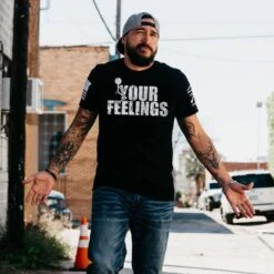 F*ck Your Feelings T-Shirt - Black -Fashion Trend Clothing Store WebReady 2000x2000 GS3392 FuckYourFeelings Version1