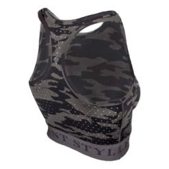 Women's Racerback Sports Bra - Black Camo -Fashion Trend Clothing Store WebReady 2000x2000 GS4630